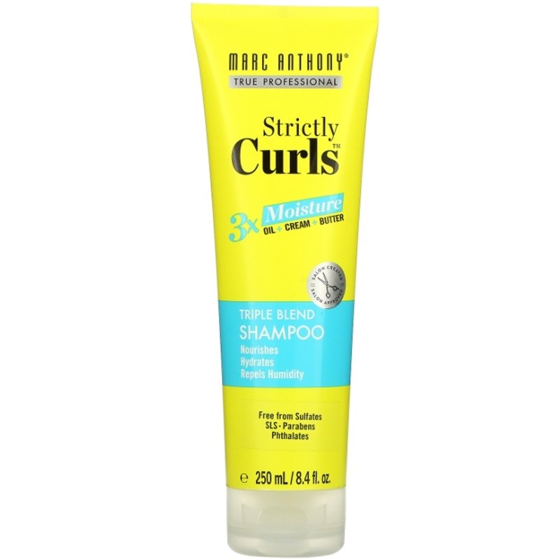 Marc Anthony Strictly Curls 3X Moisture Triple Blend Shampoo 250 ml