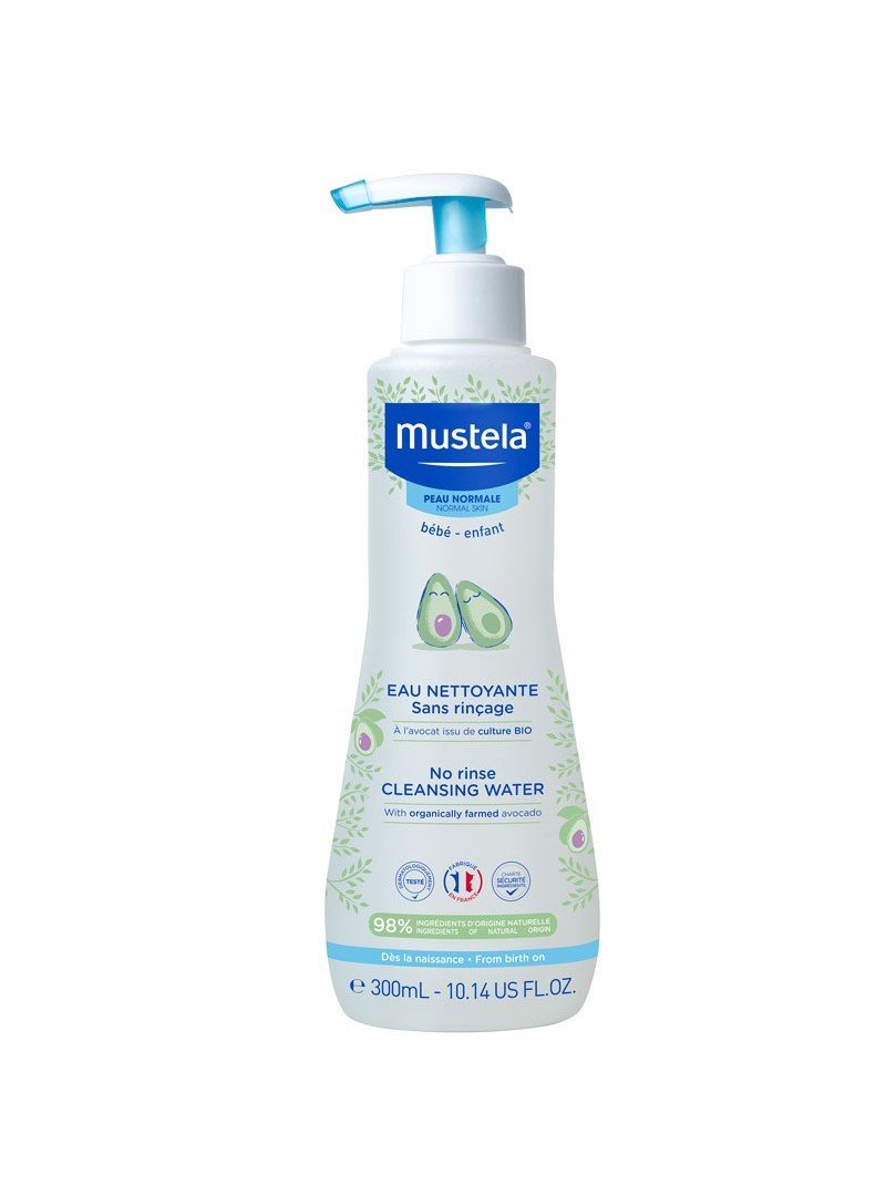 Mustela No Rinse Cleansing Water 300 ml Durulama Gerektirmeyen Temizleme Sıvısı