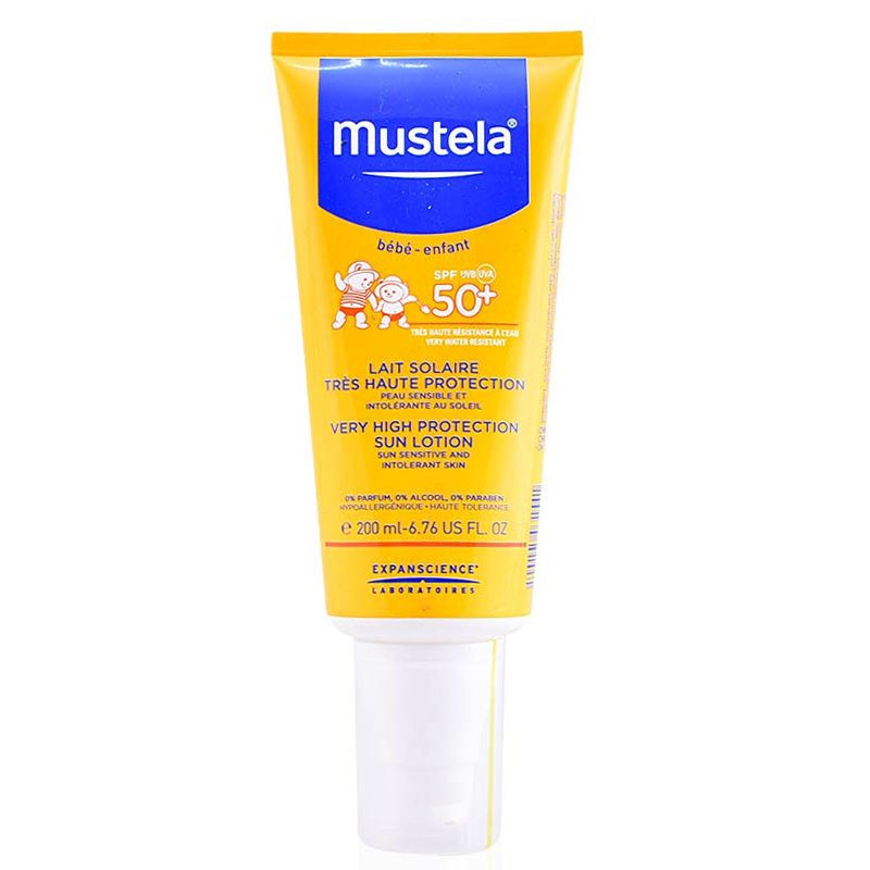 Mustela Very High Protection Sun Lotion SPF50+ 200ml